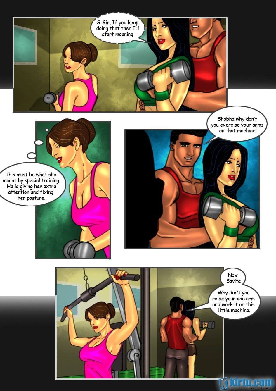 Savita Bhabhi [Kirtu] 20 . Savita Bhabhi - Sexercise - Chapter 20 [Kirtu] – page 8