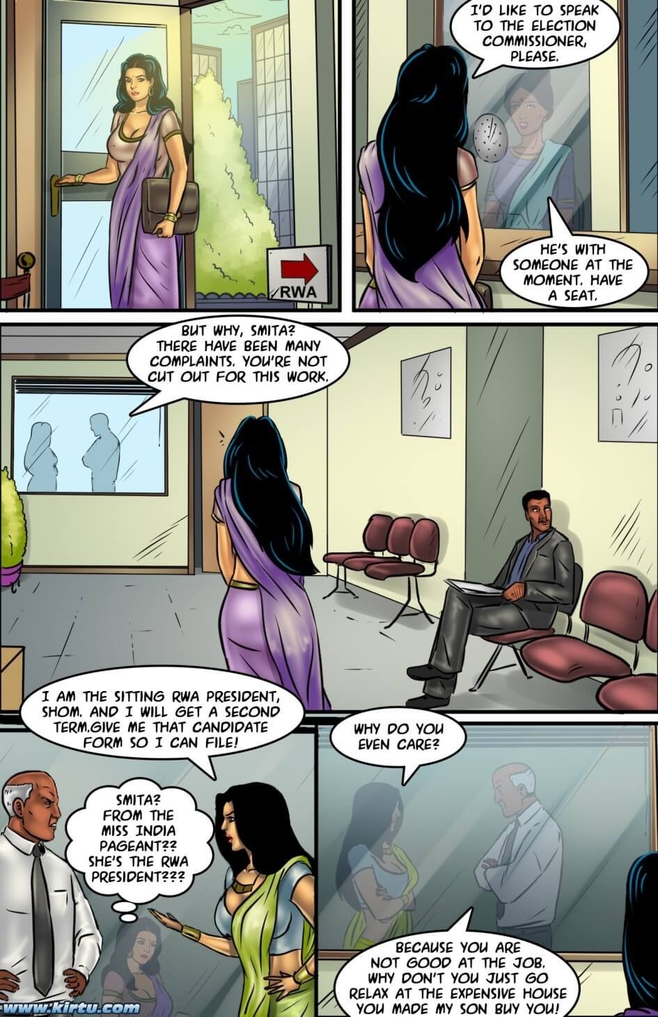 Savita Bhabhi [Kirtu] 63 . Savita Bhabhi - Running For President - Chapter 63 [Kirtu] – page 12