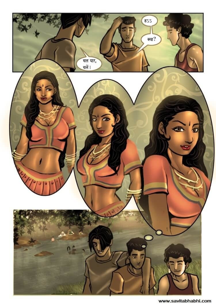 Savita Bhabhi [Kirtu] 6.5 . Savita Bhabhi - कौमार्य भंग - Chapter 6 - Hindi [Kirtu] – page 7