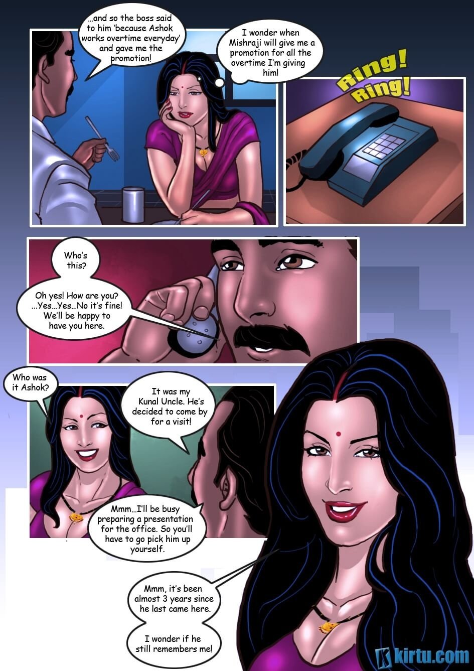 Savita Bhabhi [Kirtu] 25 . Savita Bhabhi - The Uncle's Visit - Chapter 25 [Kirtu] – page 2