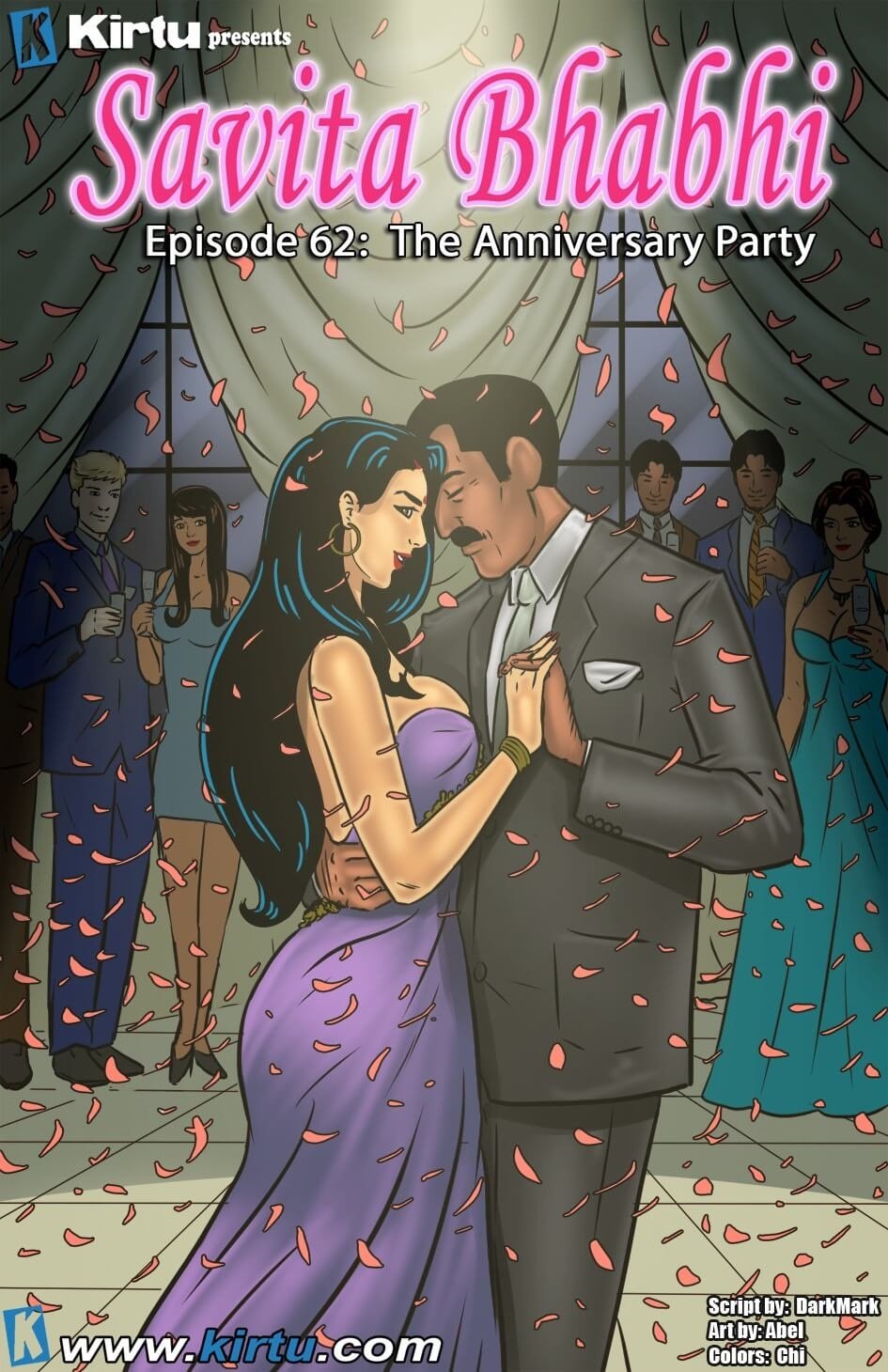 Savita Bhabhi [Kirtu] 62 . Savita Bhabhi - The Anniversary Party - Chapter 62 [Kirtu] – page 1
