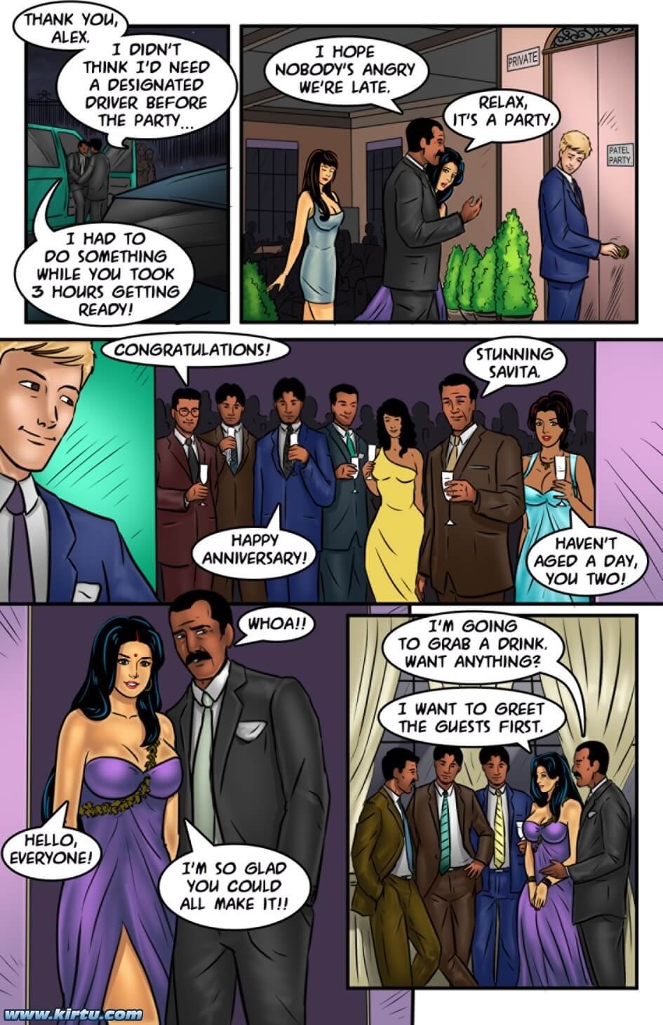 Savita Bhabhi [Kirtu] 62 . Savita Bhabhi - The Anniversary Party - Chapter 62 [Kirtu] – page 3