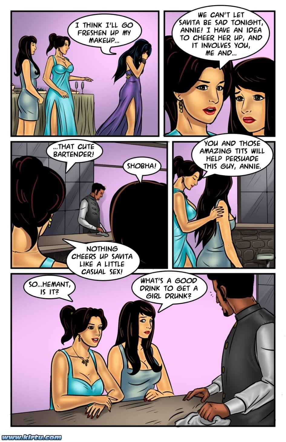 Savita Bhabhi [Kirtu] 62 . Savita Bhabhi - The Anniversary Party - Chapter 62 [Kirtu] – page 9