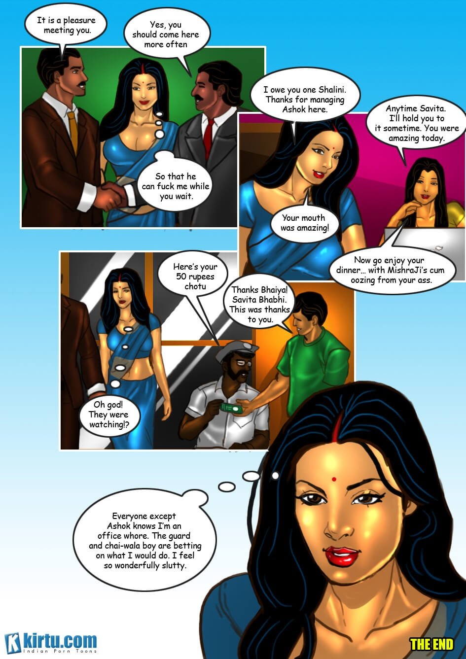 Savita Bhabhi [Kirtu] 28 . Savita Bhabhi - Business And Pleasure - Chapter 28 [Kirtu] – page 32
