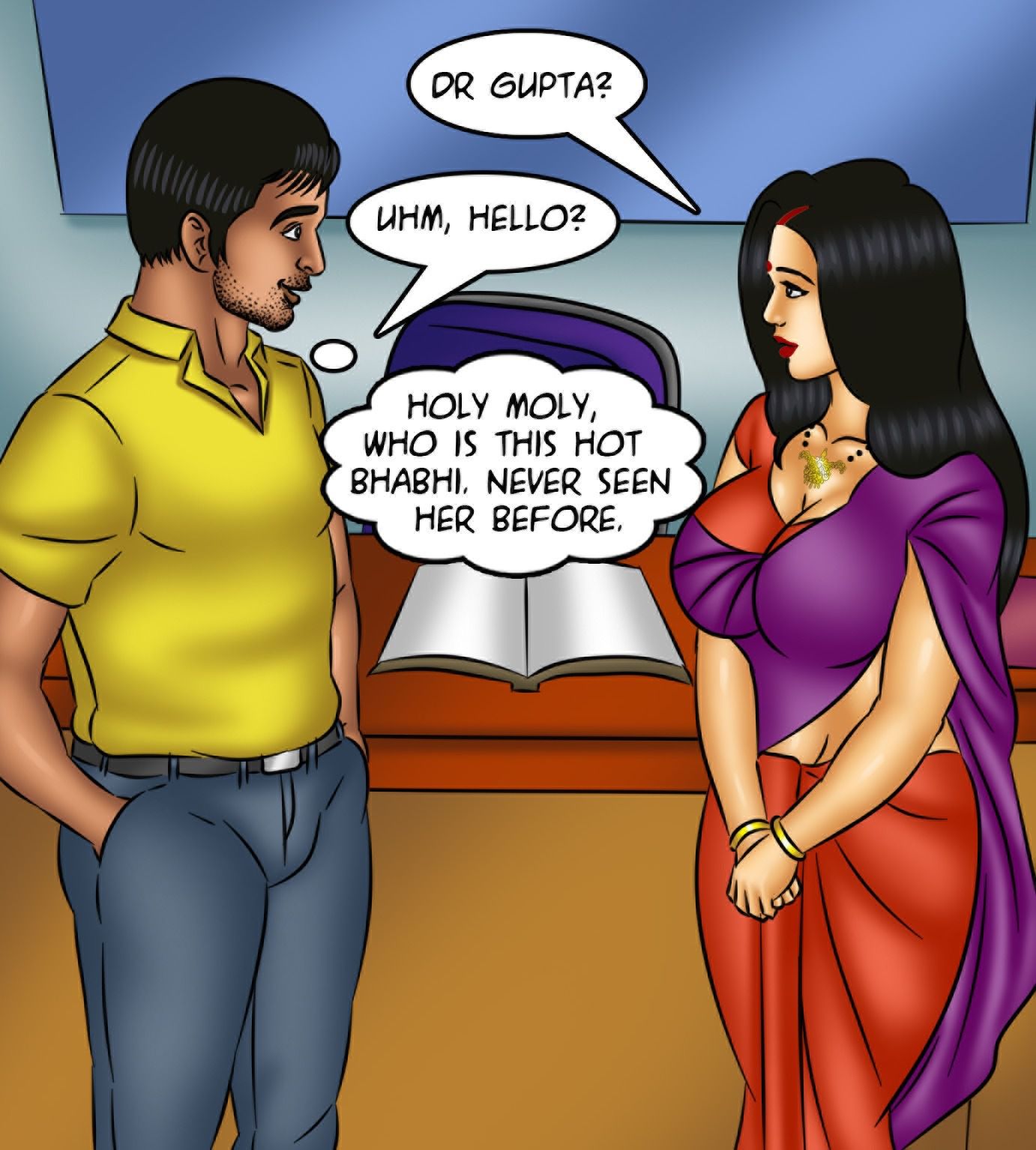Savita Bhabhi [Kirtu] 121 . Savita Bhabhi - The Queen Of Desires - Chapter 121 [Kirtu] – page 49