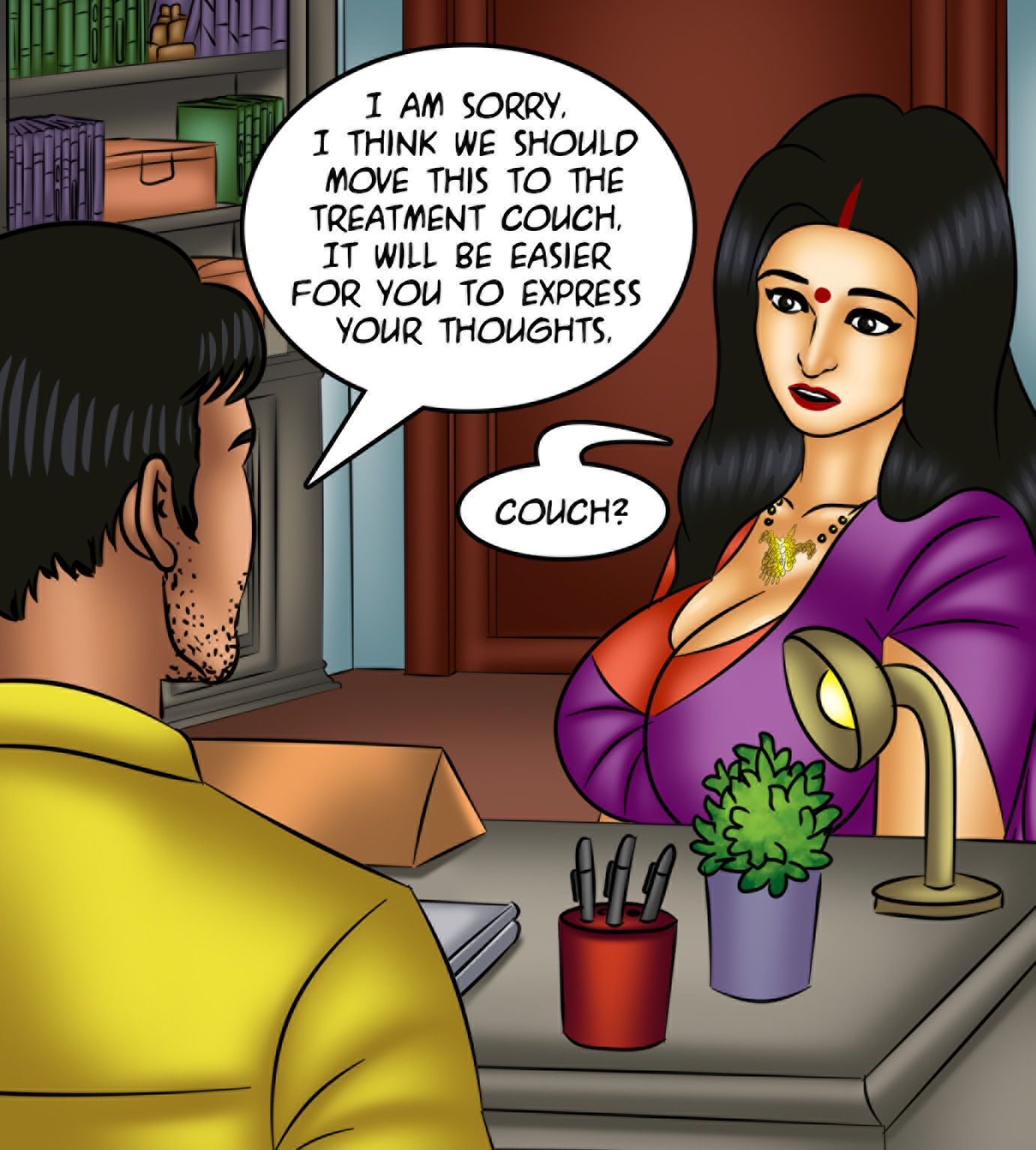 Savita Bhabhi [Kirtu] 121 . Savita Bhabhi - The Queen Of Desires - Chapter 121 [Kirtu] – page 61