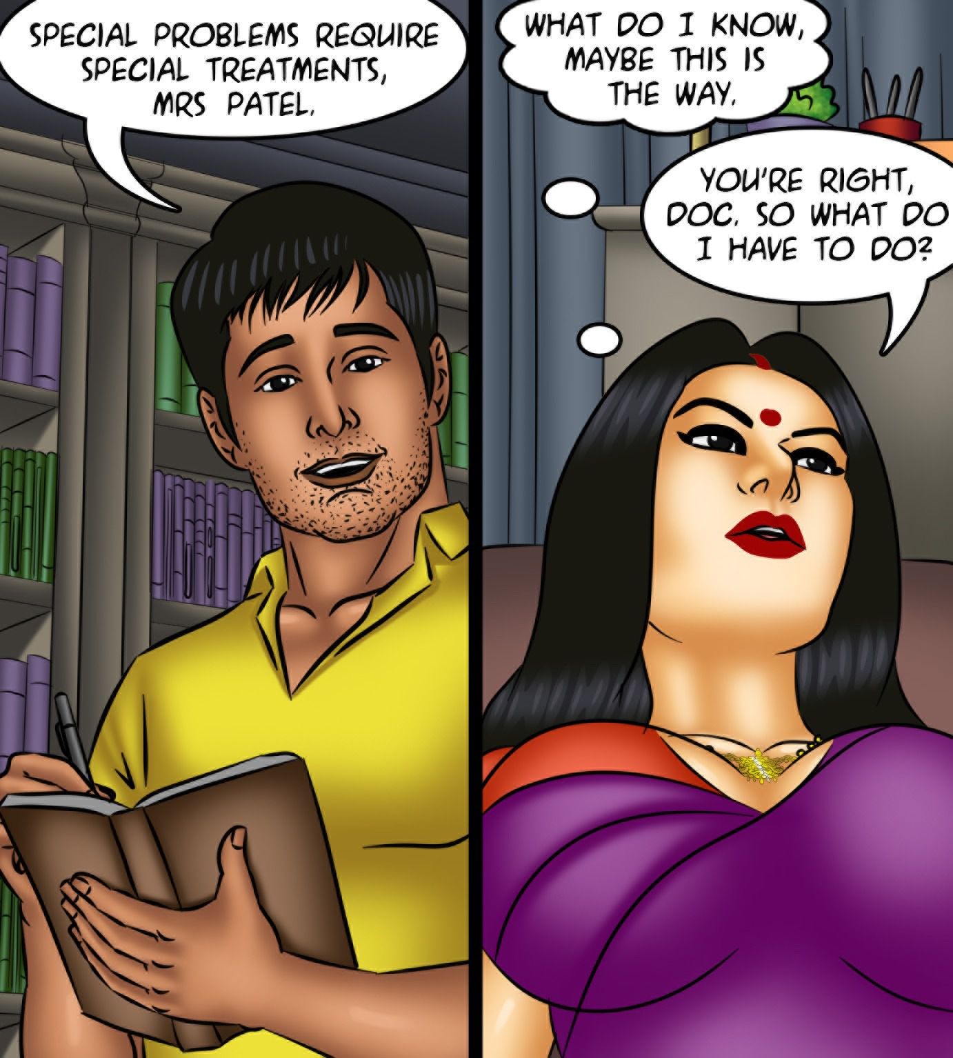 Savita Bhabhi [Kirtu] 121 . Savita Bhabhi - The Queen Of Desires - Chapter 121 [Kirtu] – page 75