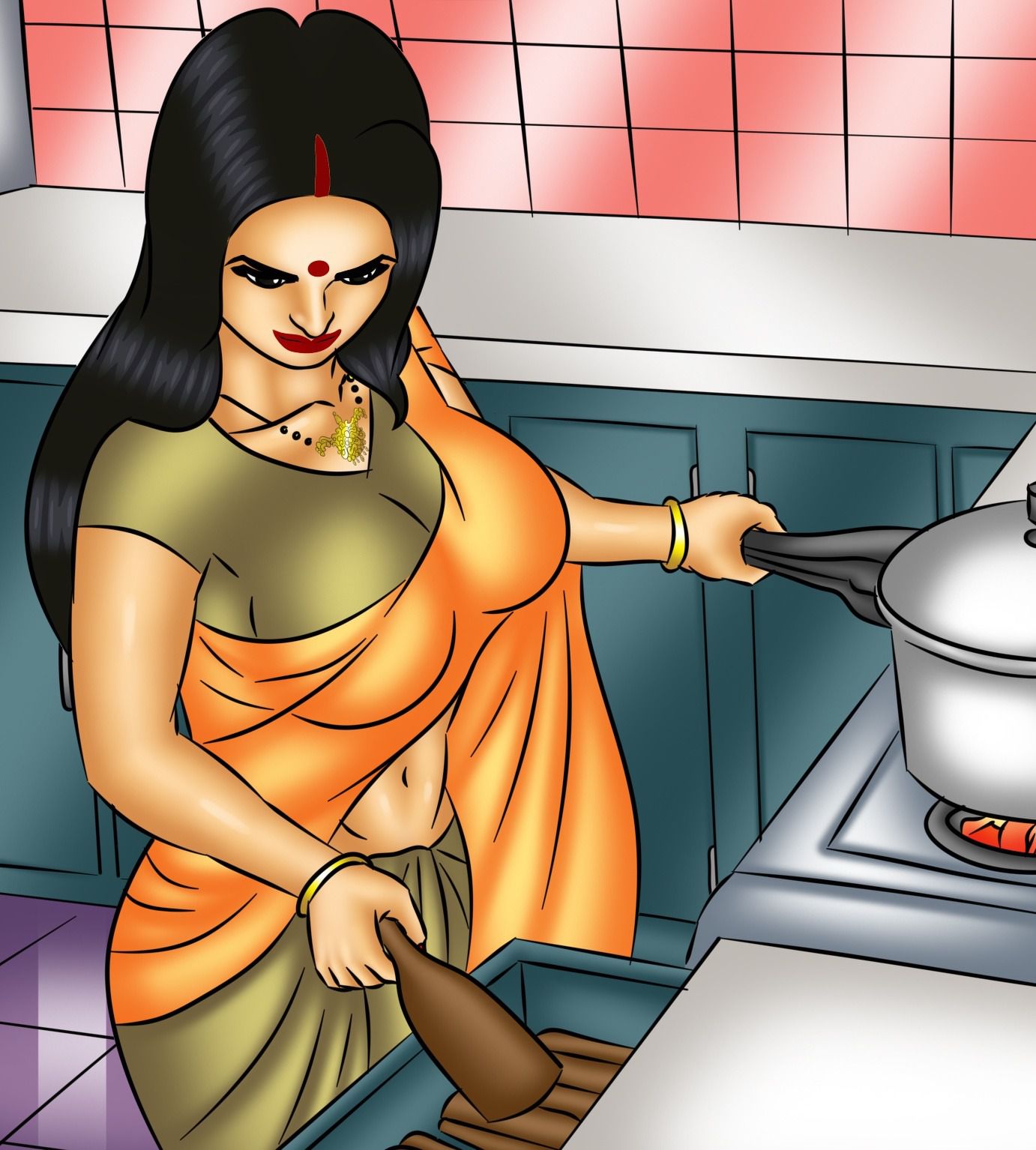 Savita Bhabhi [Kirtu] 121 . Savita Bhabhi - The Queen Of Desires - Chapter 121 [Kirtu] – page 9