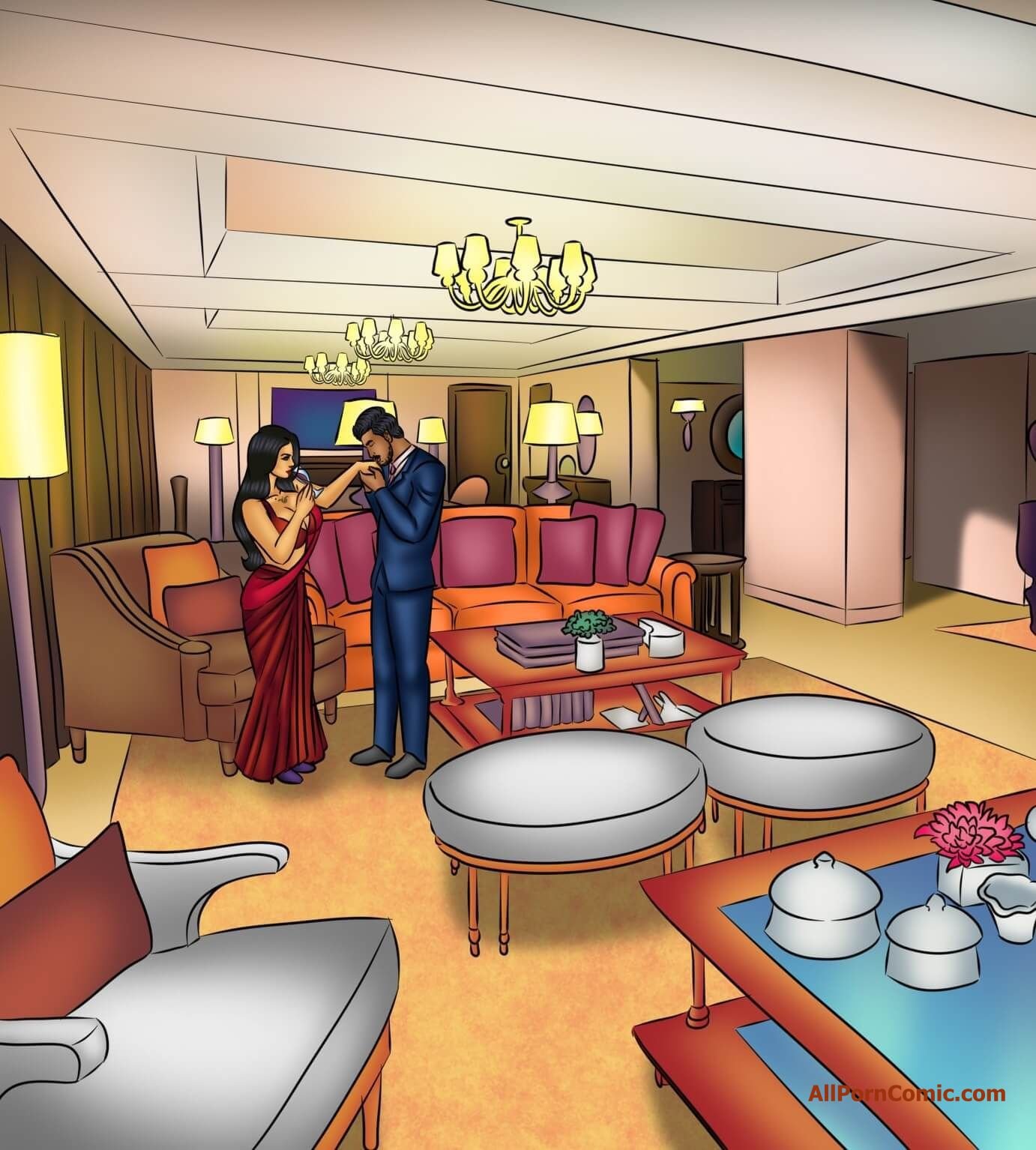 Savita Bhabhi [Kirtu] 111 . Savita Bhabhi - Valentine's Delight - Chapter 111 [Kirtu] – page 91