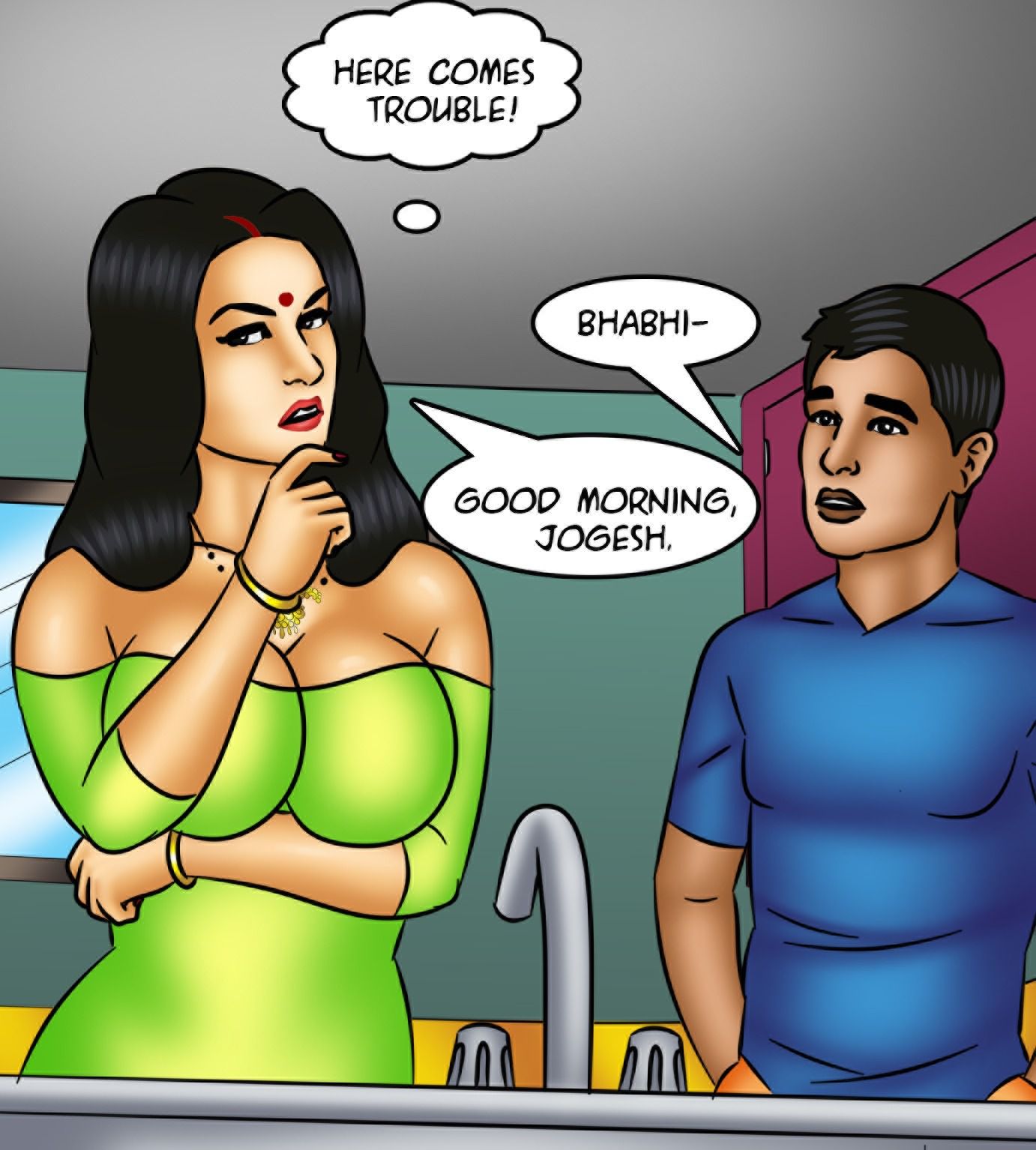 Savita Bhabhi [Kirtu] 125 . Savita Bhabhi - Raging Boner - Chapter 125 [Kirtu] – page 112