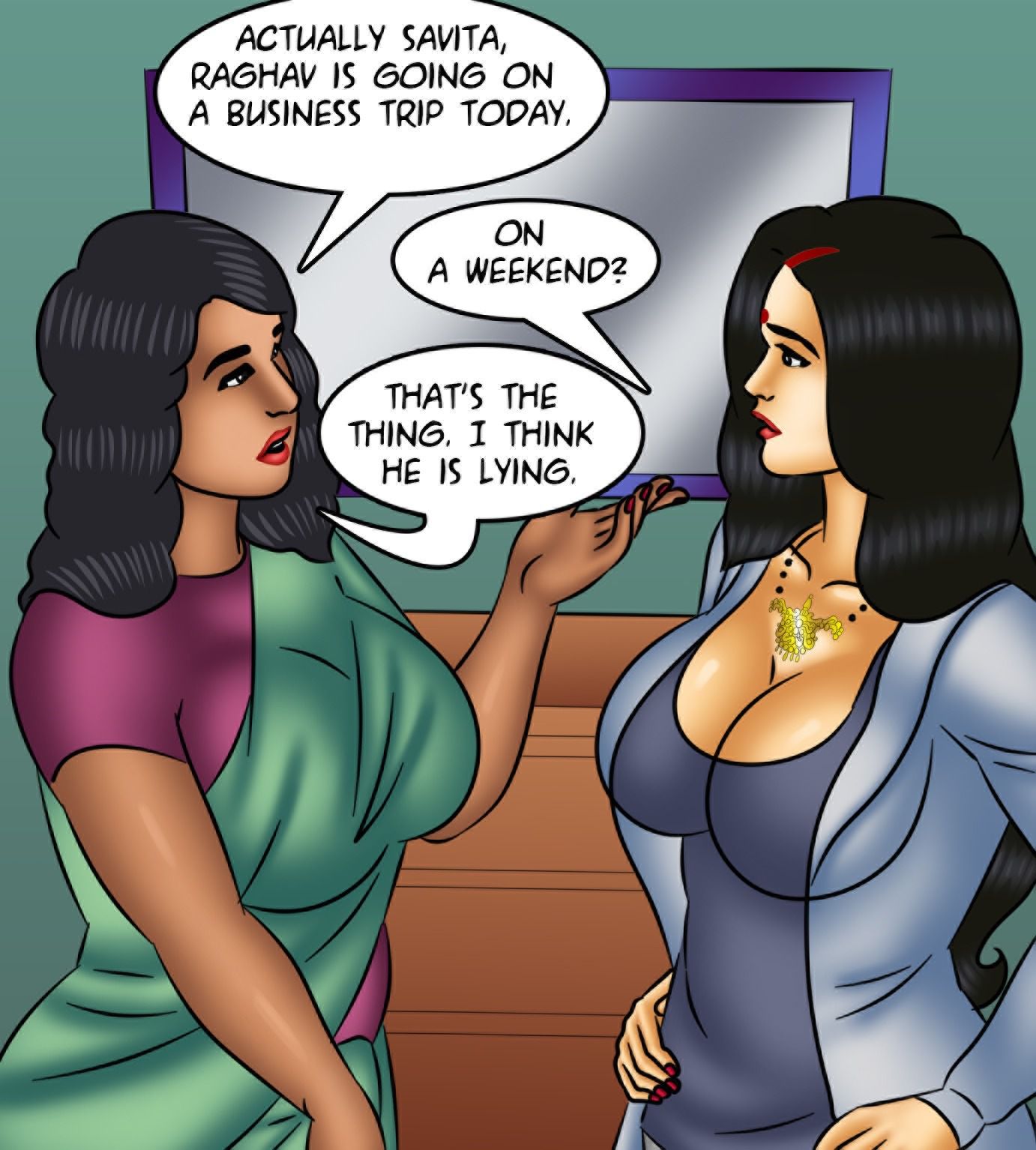 Savita Bhabhi [Kirtu] 125 . Savita Bhabhi - Raging Boner - Chapter 125 [Kirtu] – page 6