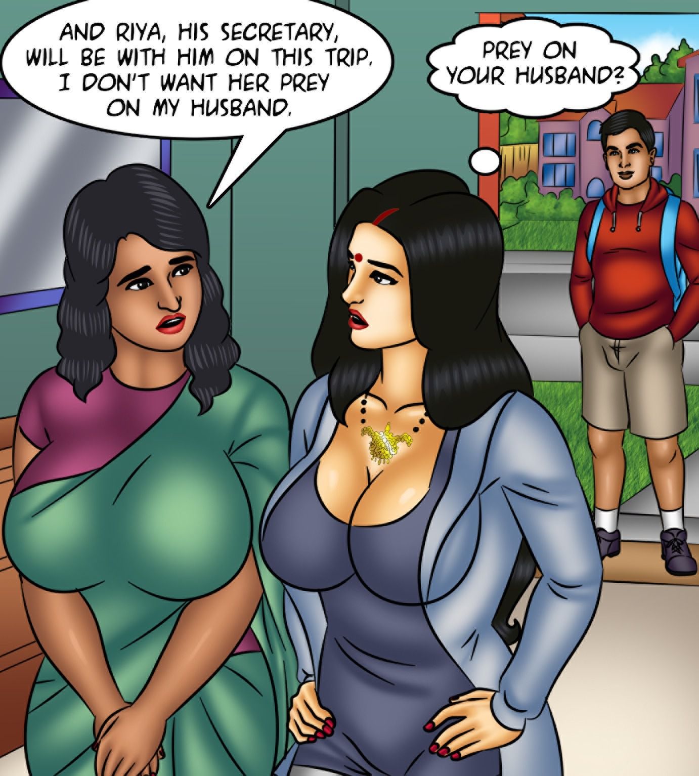 Savita Bhabhi [Kirtu] 125 . Savita Bhabhi - Raging Boner - Chapter 125 [Kirtu] – page 7