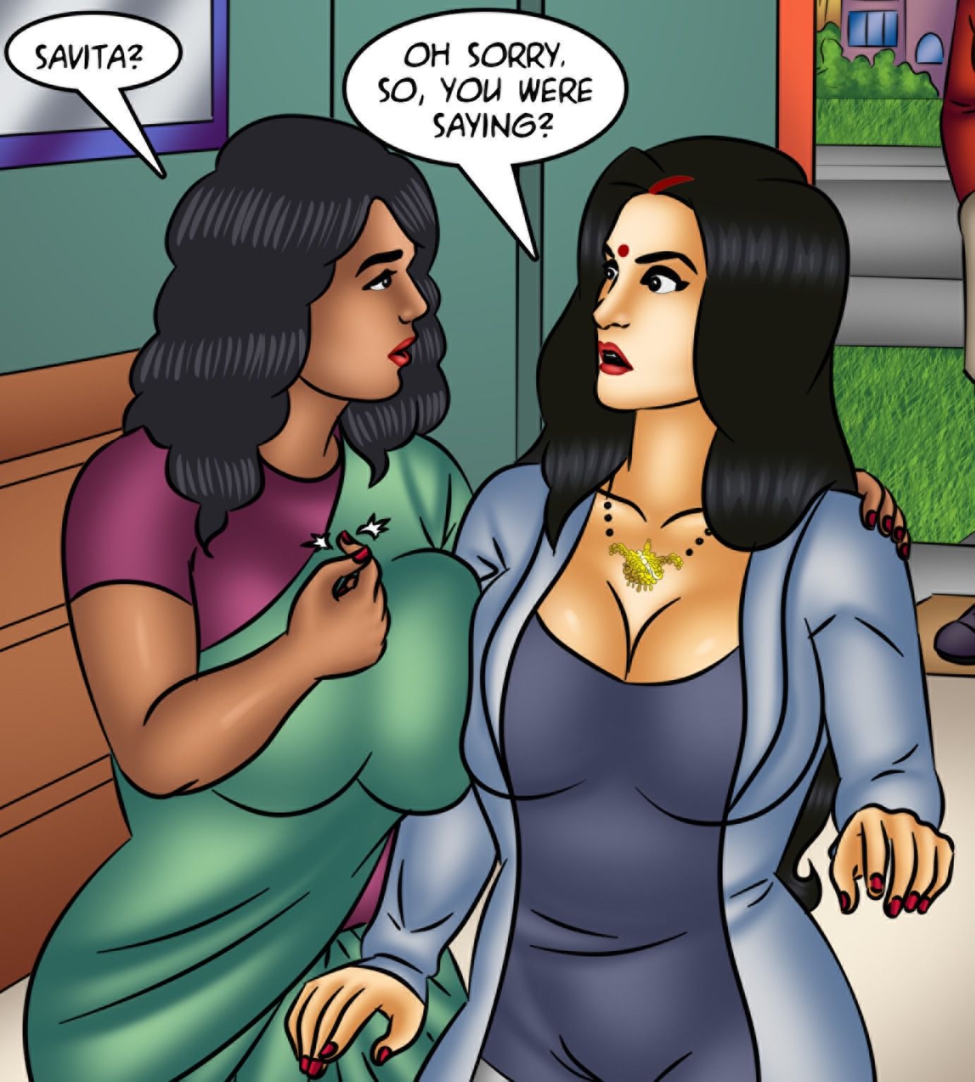 Savita Bhabhi [Kirtu] 125 . Savita Bhabhi - Raging Boner - Chapter 125 [Kirtu] – page 9