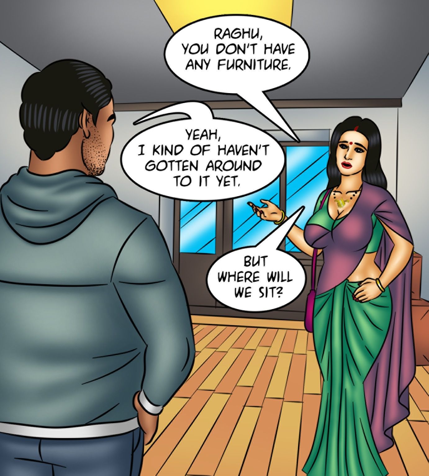 Savita Bhabhi [Kirtu] 122 . Savita Bhabhi - Time Machine - Chapter 122 [Kirtu] – page 63