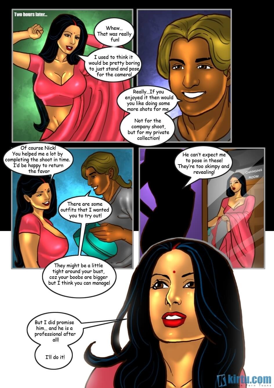 Savita Bhabhi [Kirtu] 26 . Savita Bhabhi - Tho Photo Shoot - Chapter 26 [Kirtu] – page 11