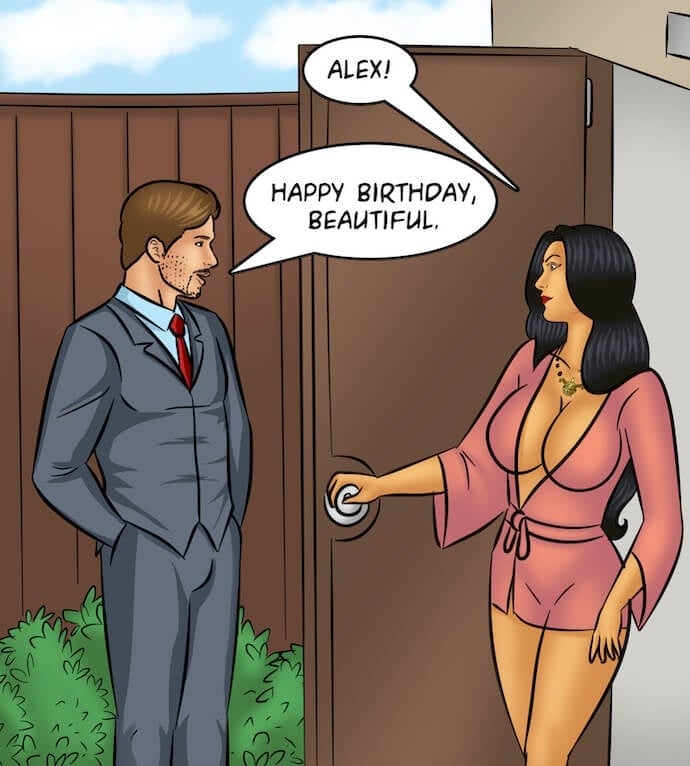 Savita Bhabhi [Kirtu] 100 . Savita Bhabhi - Savita's Birthday - Chapter 100 [Kirtu] – page 163