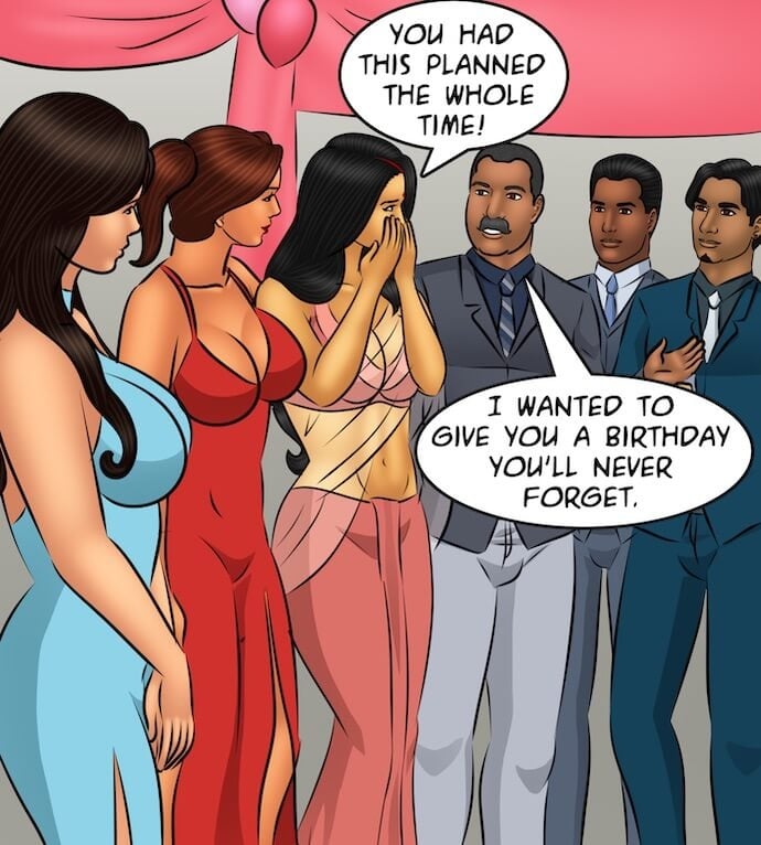 Savita Bhabhi [Kirtu] 100 . Savita Bhabhi - Savita's Birthday - Chapter 100 [Kirtu] – page 99