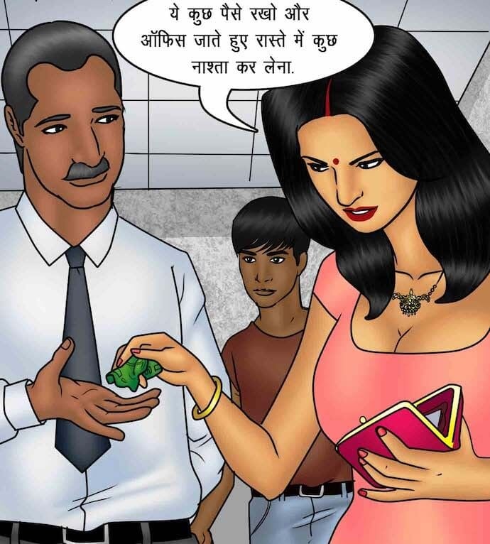Savita Bhabhi [Kirtu] 88.5 . Savita Bhabhi - इच्छा आपूर्ति - Chapter 88 - Hindi [Kirtu] – page 84