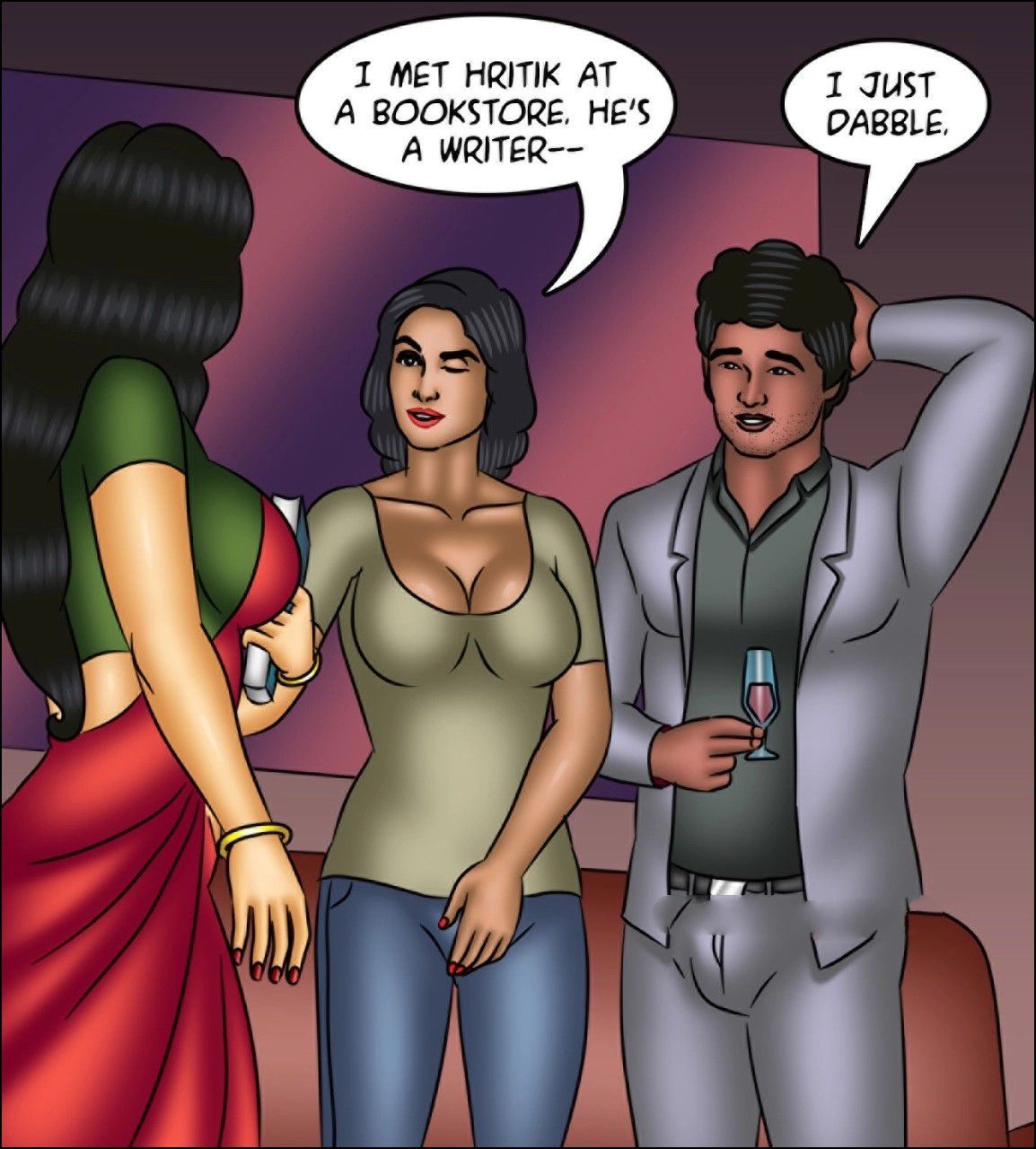 Savita Bhabhi [Kirtu] 140 . Savita Bhabhi - Sticky Pages - Chapter 140 - LQ [Kirtu] – page 42