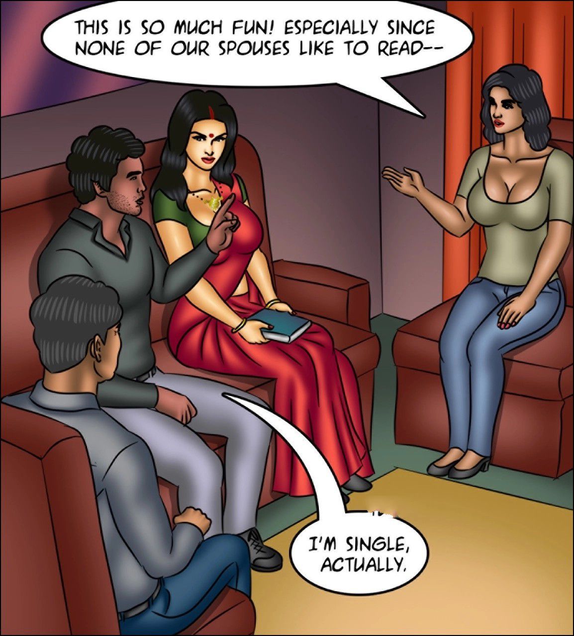 Savita Bhabhi [Kirtu] 140 . Savita Bhabhi - Sticky Pages - Chapter 140 - LQ [Kirtu] – page 45