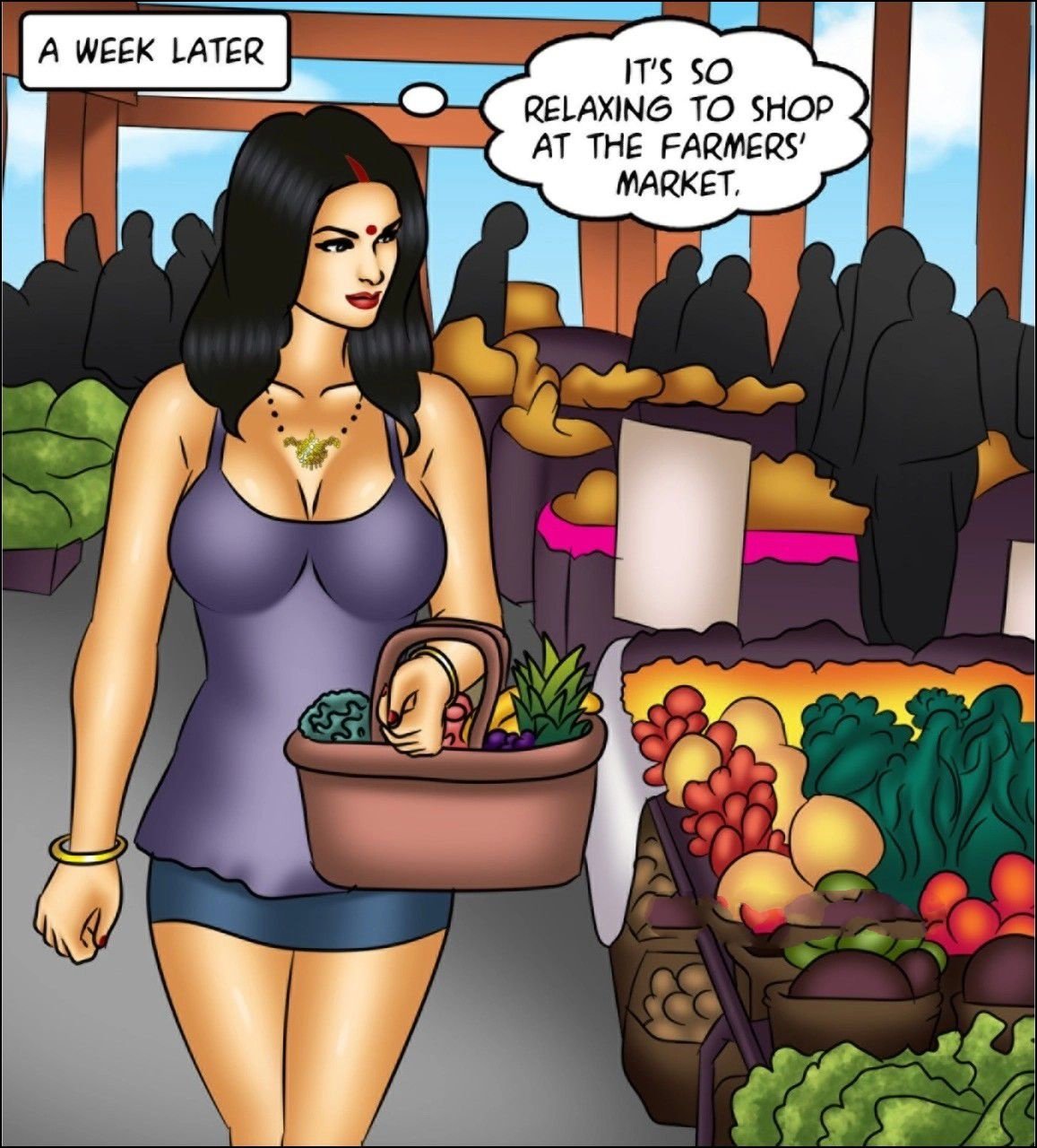 Savita Bhabhi [Kirtu] 143 . Savita Bhabhi - What a Headache! - Chapter 143 - LQ [Kirtu] – page 103