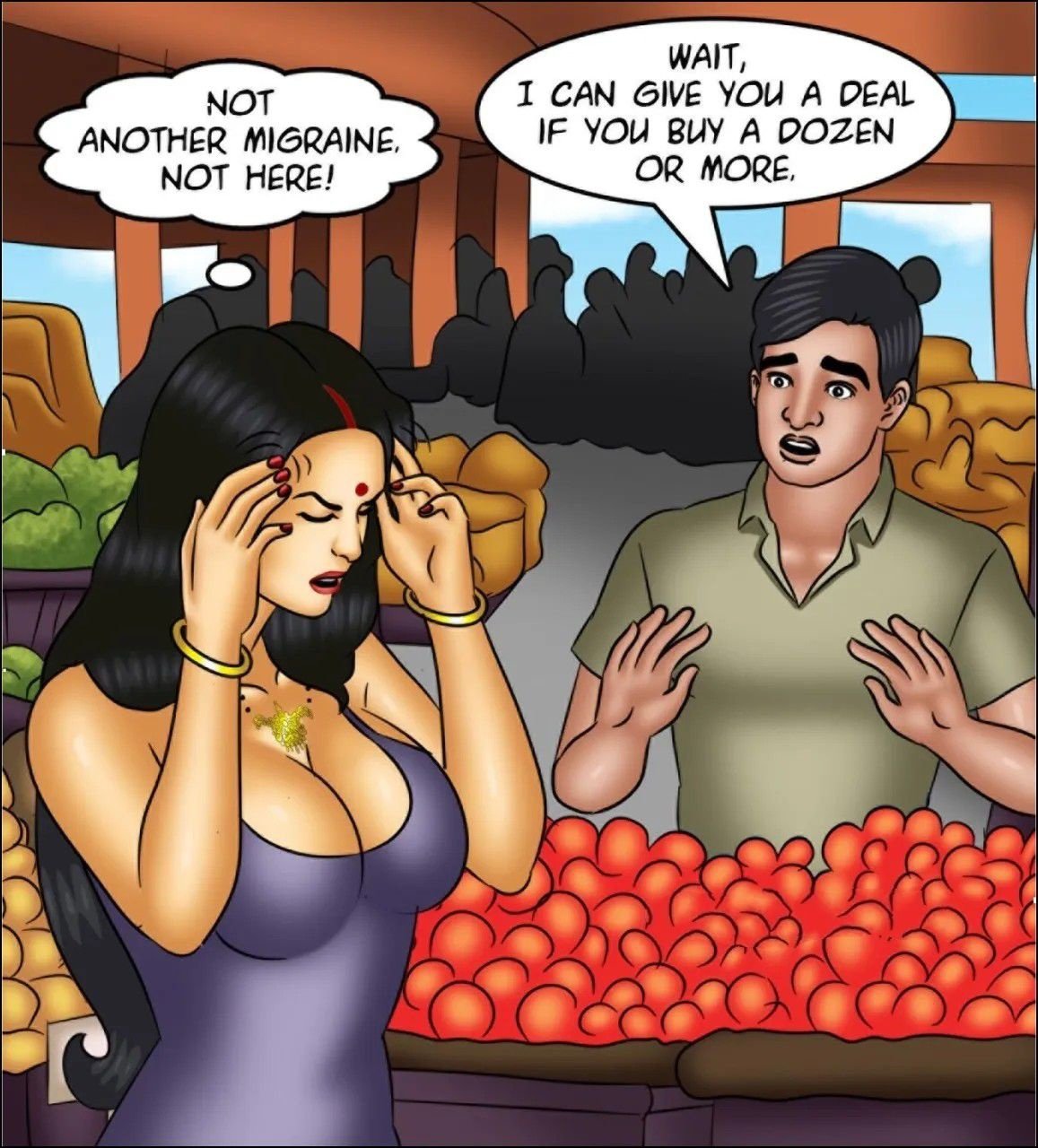 Savita Bhabhi [Kirtu] 143 . Savita Bhabhi - What a Headache! - Chapter 143 - LQ [Kirtu] – page 106