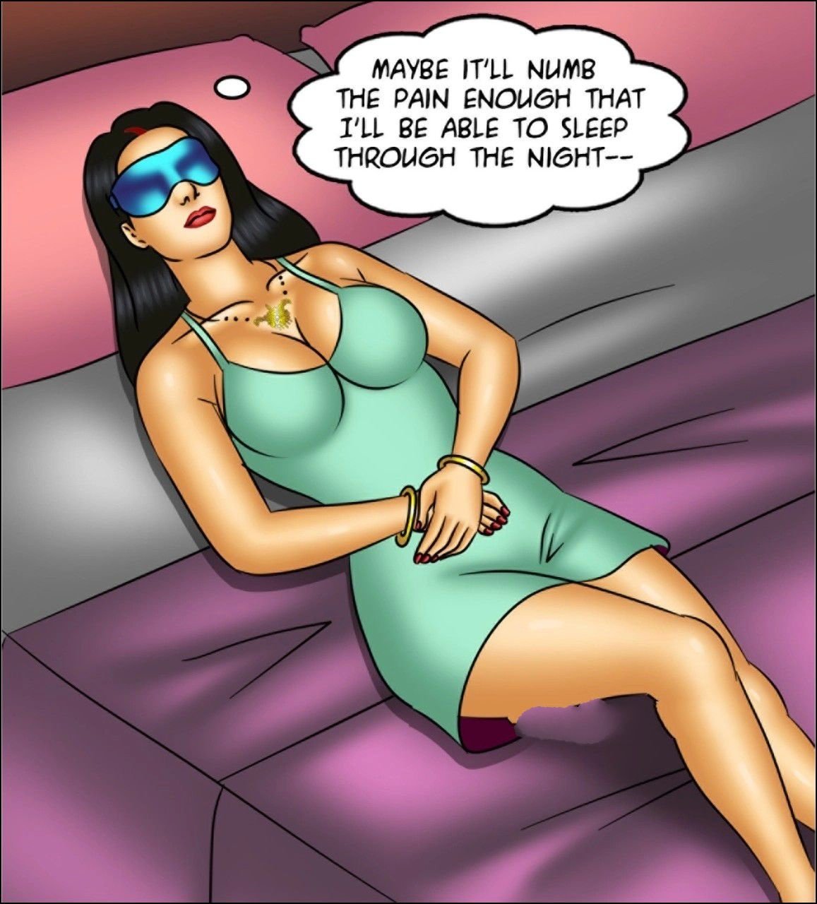 Savita Bhabhi [Kirtu] 143 . Savita Bhabhi - What a Headache! - Chapter 143 - LQ [Kirtu] – page 17