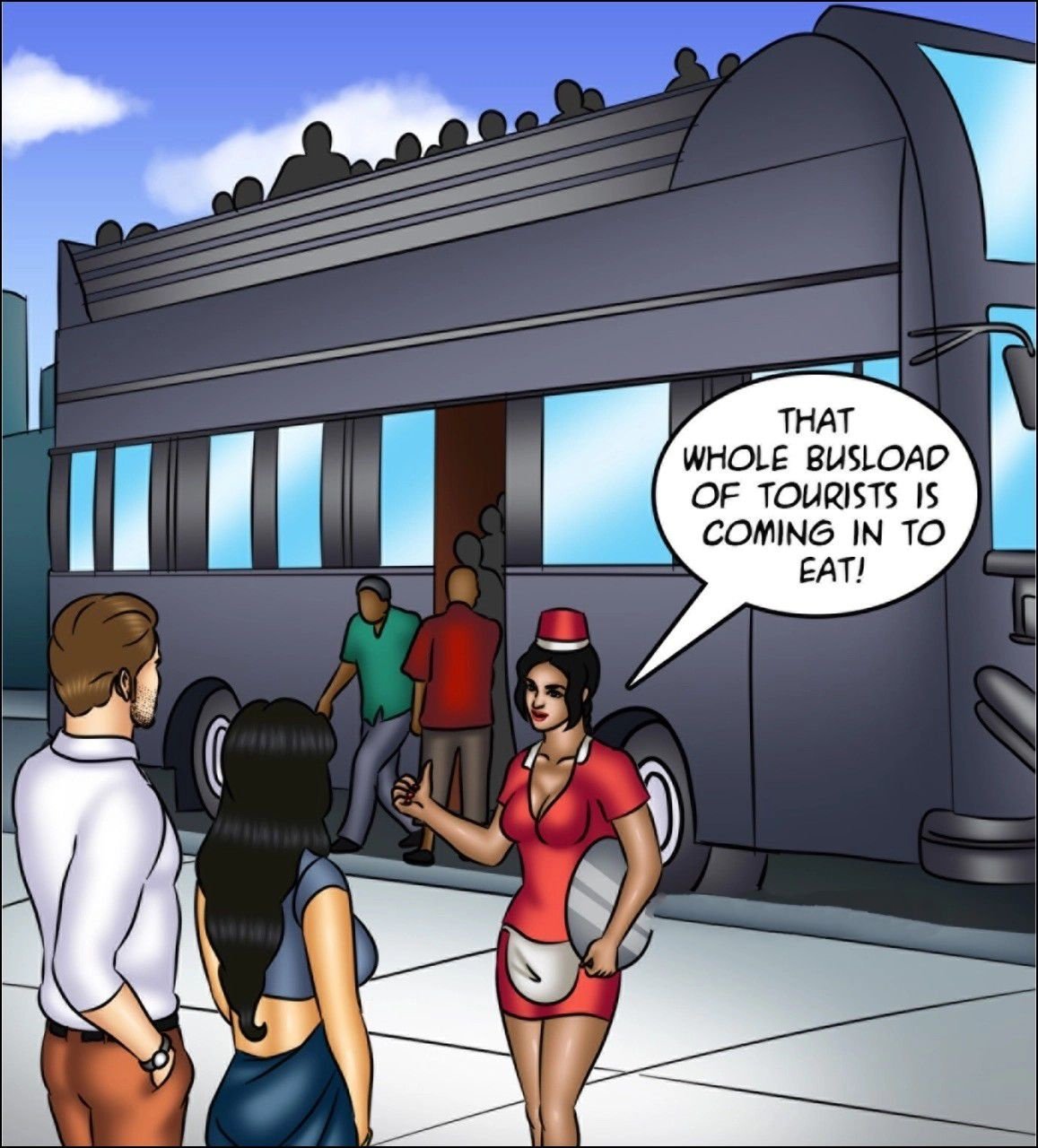 Savita Bhabhi [Kirtu] 143 . Savita Bhabhi - What a Headache! - Chapter 143 - LQ [Kirtu] – page 43