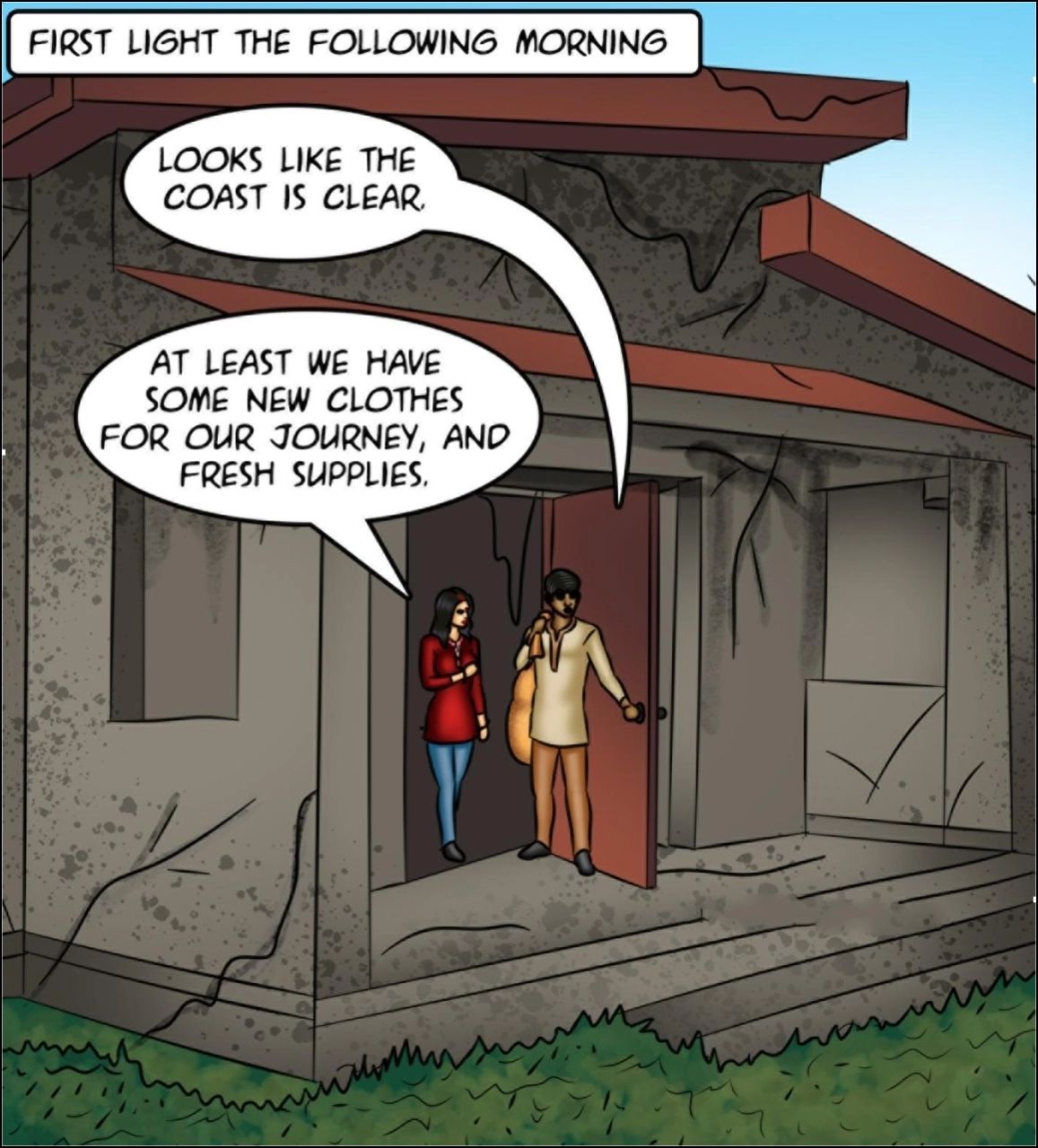 Savita Bhabhi [Kirtu] 151 . Savita Bhabhi - The Last Woman On Earth - Chapter 151 [Kirtu] – page 102
