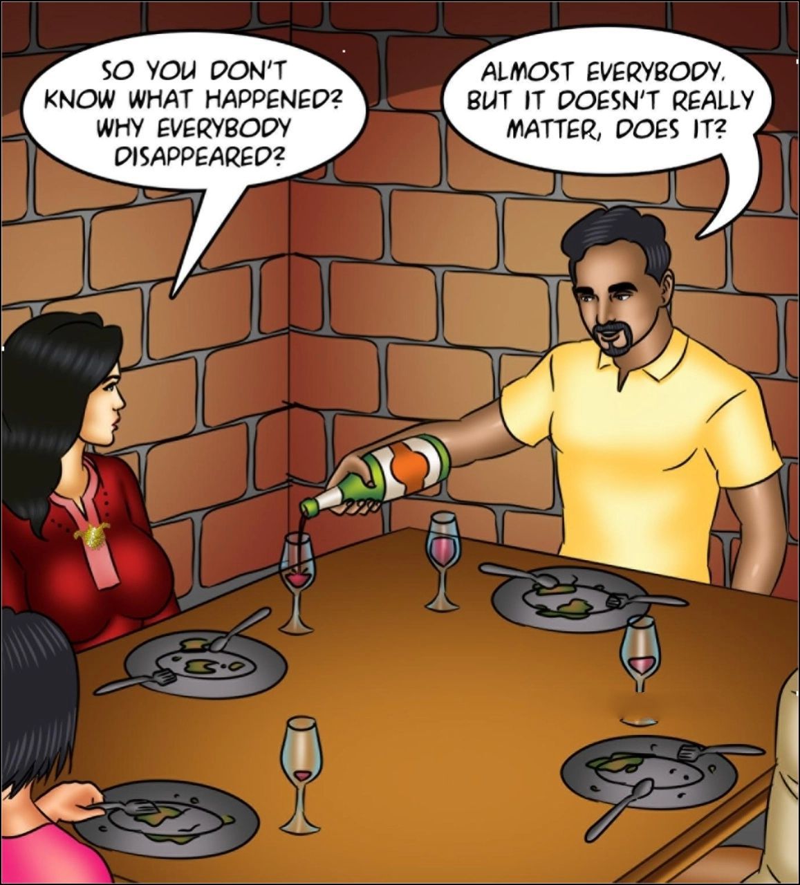 Savita Bhabhi [Kirtu] 151 . Savita Bhabhi - The Last Woman On Earth - Chapter 151 [Kirtu] – page 114