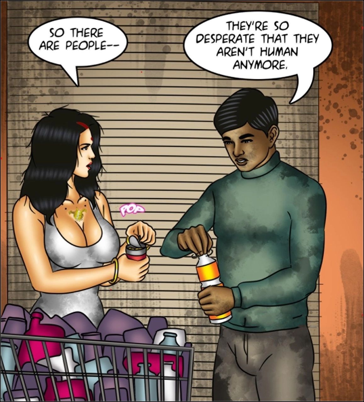 Savita Bhabhi [Kirtu] 151 . Savita Bhabhi - The Last Woman On Earth - Chapter 151 [Kirtu] – page 22