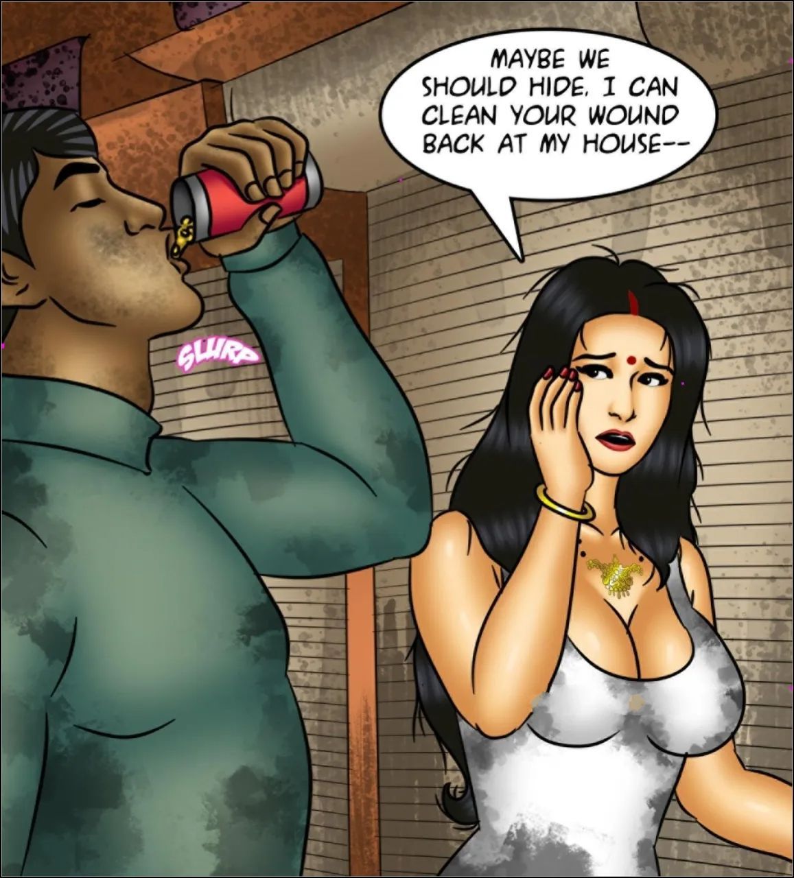 Savita Bhabhi [Kirtu] 151 . Savita Bhabhi - The Last Woman On Earth - Chapter 151 [Kirtu] – page 24