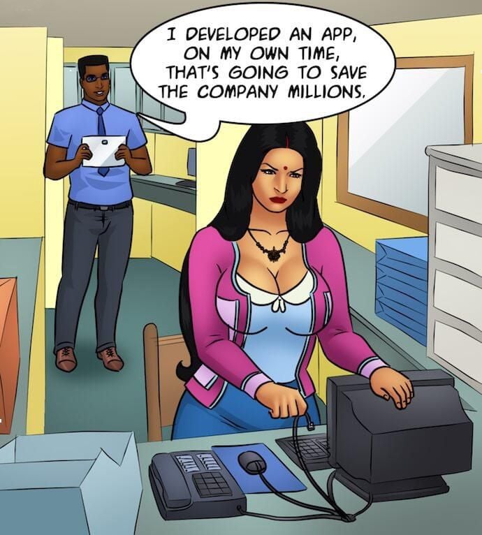 Savita Bhabhi [Kirtu] 85 . Savita Bhabhi - Back To Work - Chapter 85 [Kirtu] – page 32