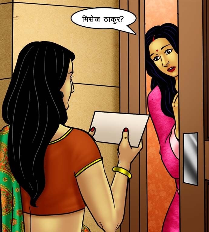 Savita Bhabhi [Kirtu] 73.5 . Savita Bhabhi - चोरी पकड़ी गयी - Chapter 73 - Hindi [Kirtu] – page 39