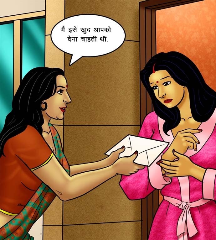 Savita Bhabhi [Kirtu] 73.5 . Savita Bhabhi - चोरी पकड़ी गयी - Chapter 73 - Hindi [Kirtu] – page 40