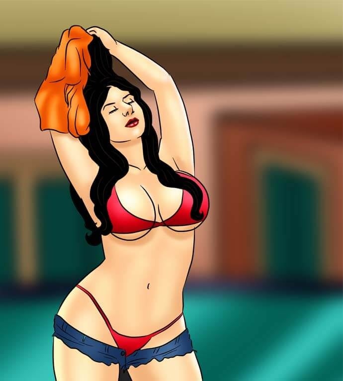 Savita Bhabhi [Kirtu] 73.5 . Savita Bhabhi - चोरी पकड़ी गयी - Chapter 73 - Hindi [Kirtu] – page 7