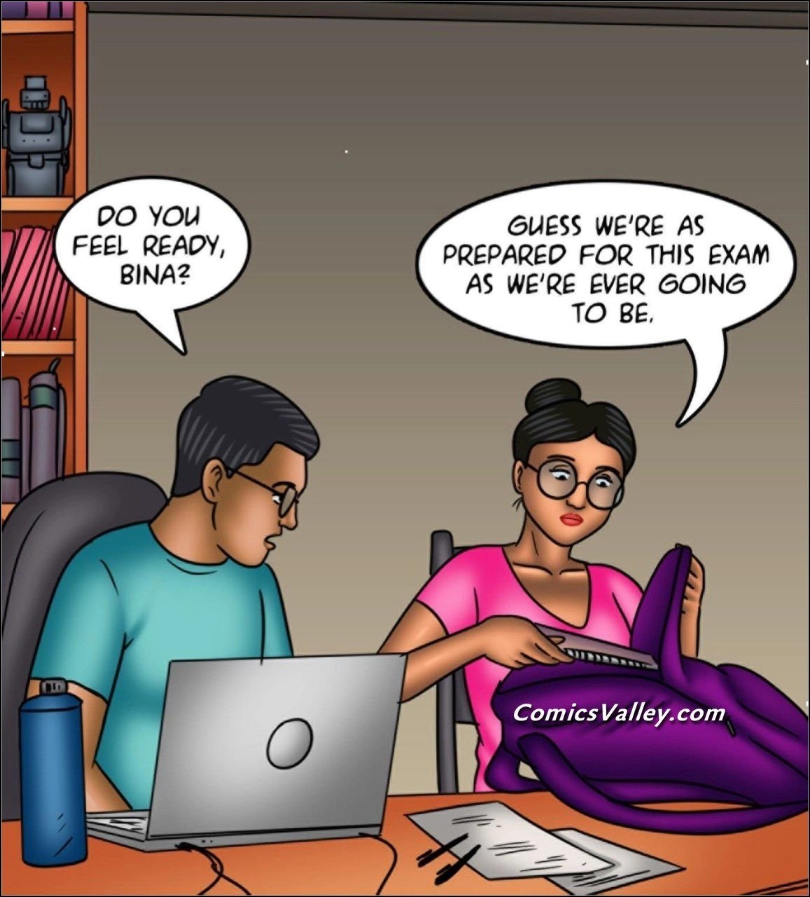 Savita Bhabhi [Kirtu] 147 . Savita Bhabhi - The Artist's Muse 2 - Chapter 147 - LQ [Kirtu] – page 2