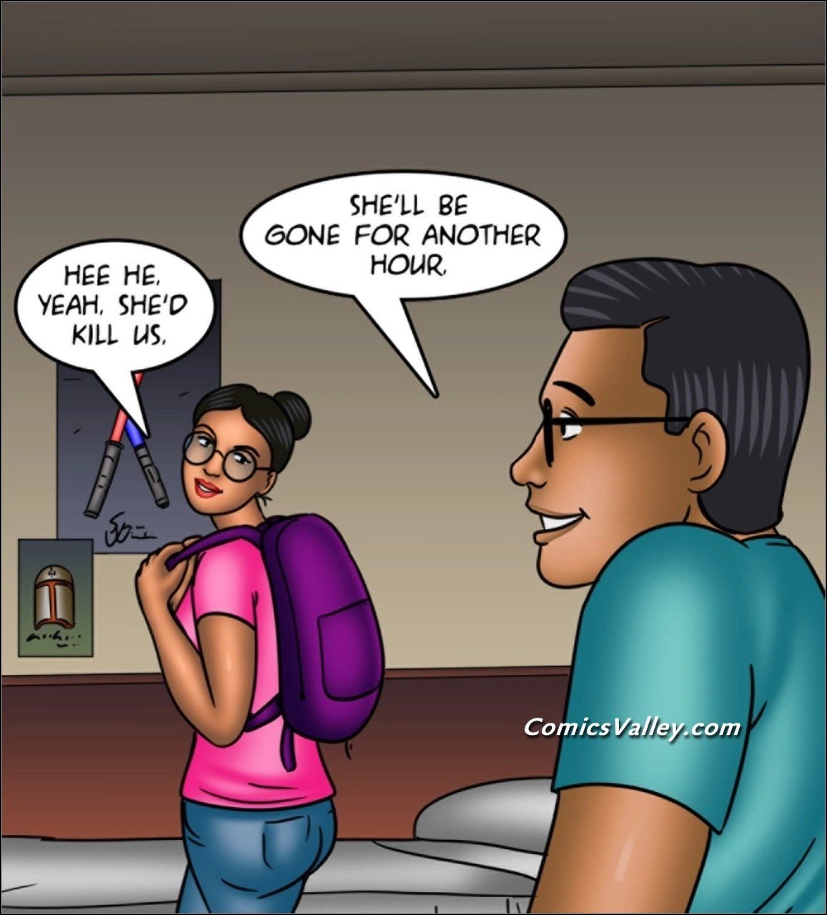 Savita Bhabhi [Kirtu] 147 . Savita Bhabhi - The Artist's Muse 2 - Chapter 147 - LQ [Kirtu] – page 5