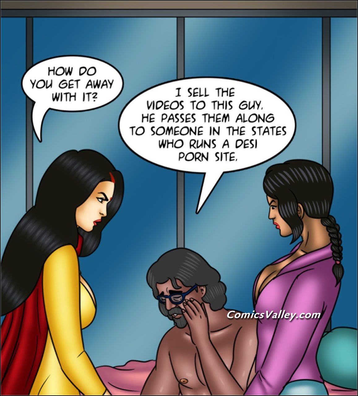 Savita Bhabhi [Kirtu] 147 . Savita Bhabhi - The Artist's Muse 2 - Chapter 147 - LQ [Kirtu] – page 57