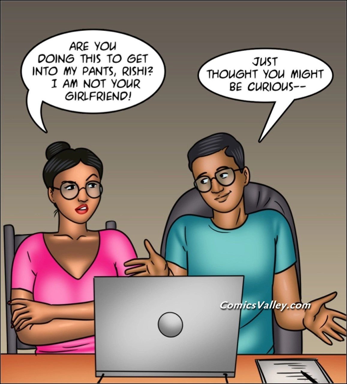 Savita Bhabhi [Kirtu] 147 . Savita Bhabhi - The Artist's Muse 2 - Chapter 147 - LQ [Kirtu] – page 9