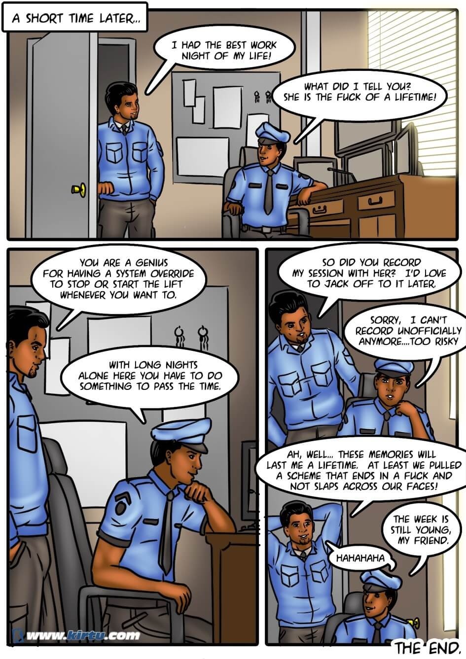 Savita Bhabhi [Kirtu] 48 . Savita Bhabhi - Stuck In An Elevator With A Sexy Bhabhi! - Chapter 48 [Kirtu] – page 31