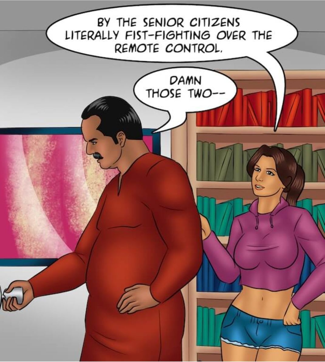 Savita Bhabhi [Kirtu] 97 . Savita Bhabhi - Bedtime Stories - Chapter 97 [Kirtu] – page 107