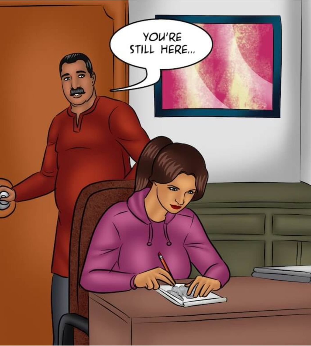 Savita Bhabhi [Kirtu] 97 . Savita Bhabhi - Bedtime Stories - Chapter 97 [Kirtu] – page 112