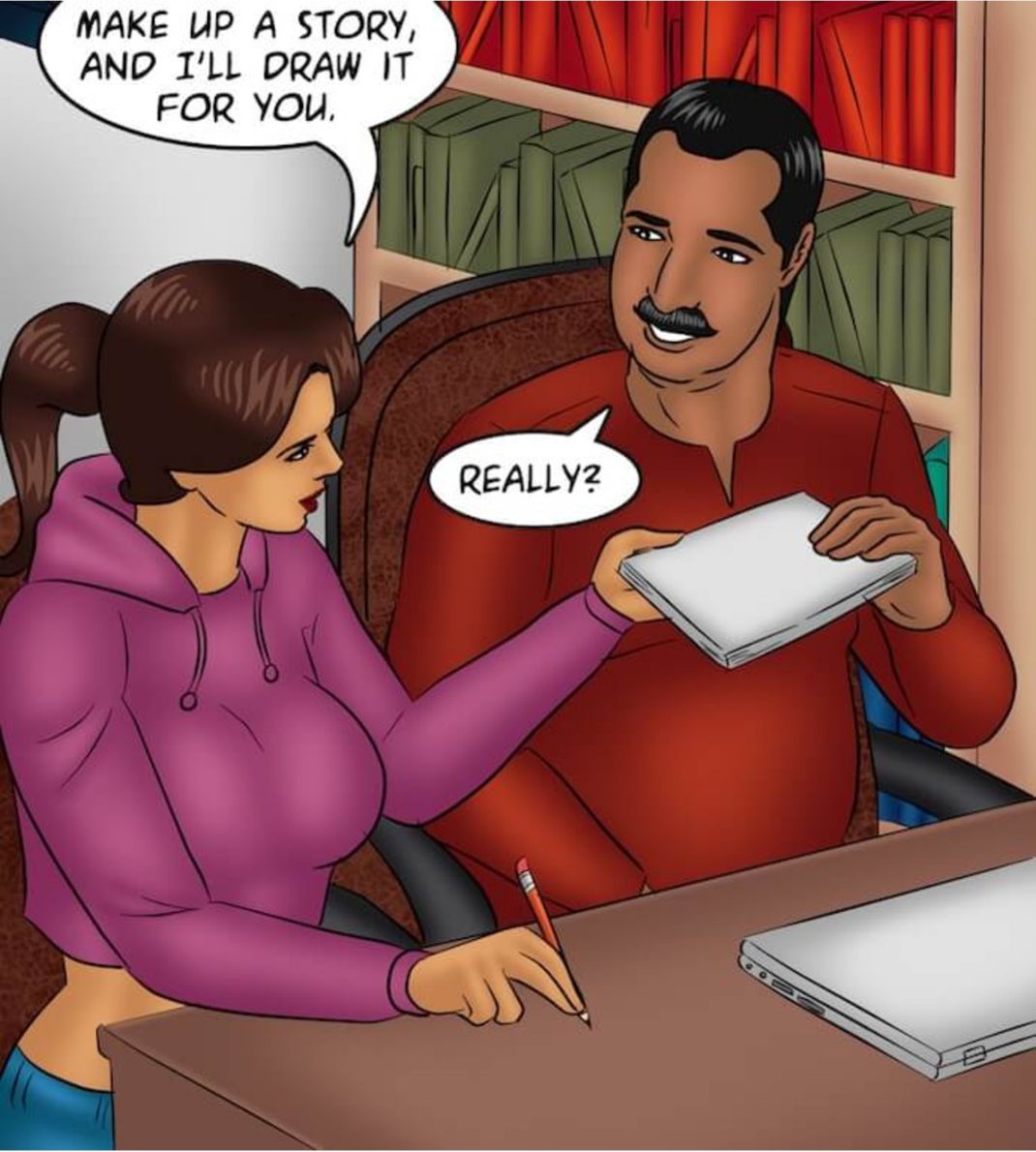 Savita Bhabhi [Kirtu] 97 . Savita Bhabhi - Bedtime Stories - Chapter 97 [Kirtu] – page 120