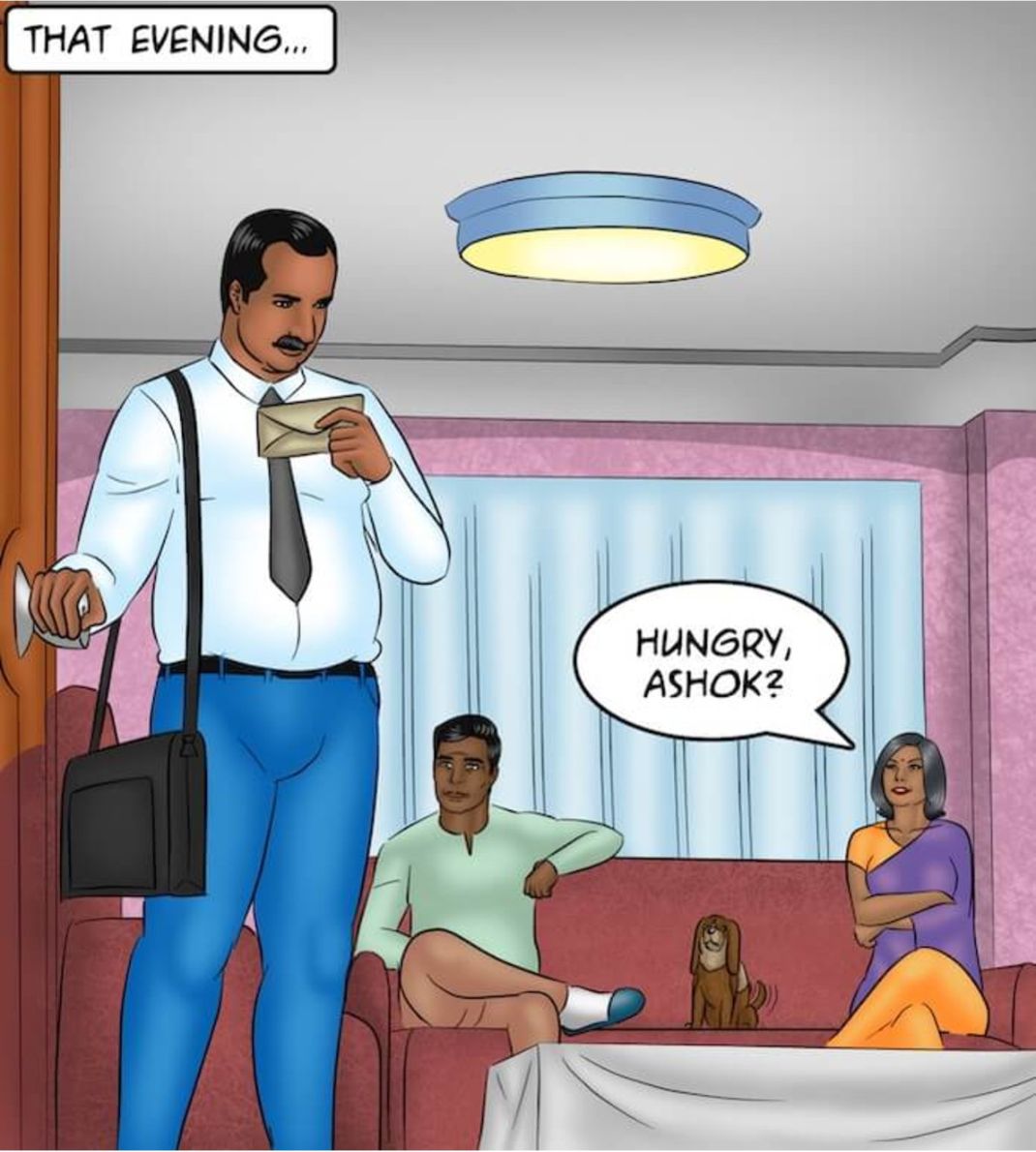 Savita Bhabhi [Kirtu] 97 . Savita Bhabhi - Bedtime Stories - Chapter 97 [Kirtu] – page 96