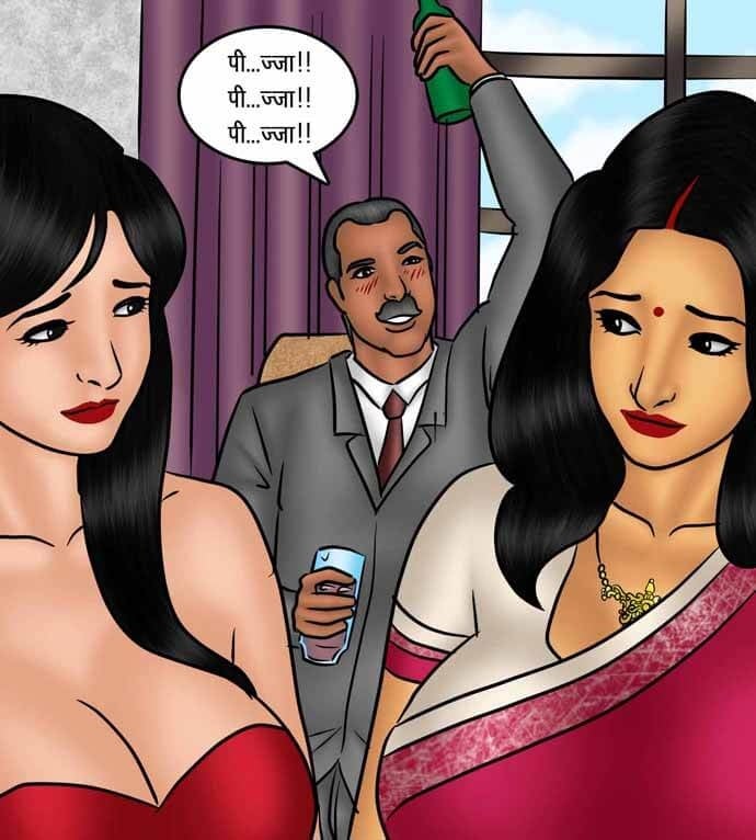 Savita Bhabhi [Kirtu] 78.5 . Savita Bhabhi - पिज़्ज़ा डिलीवरी : अतिरिक्त सॉस के साथ - Chapter 78 - Hindi [Kirtu] – page 27