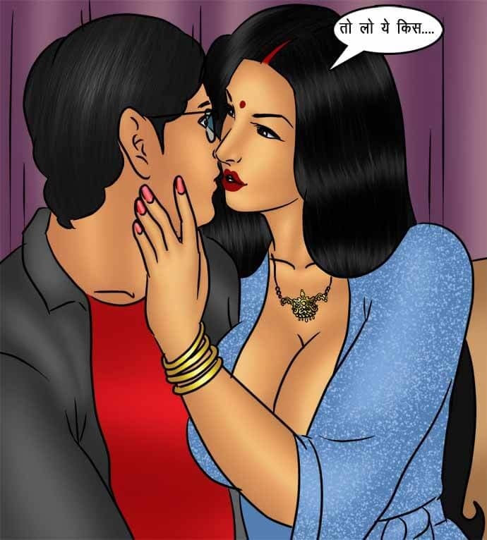 Savita Bhabhi [Kirtu] 78.5 . Savita Bhabhi - पिज़्ज़ा डिलीवरी : अतिरिक्त सॉस के साथ - Chapter 78 - Hindi [Kirtu] – page 75