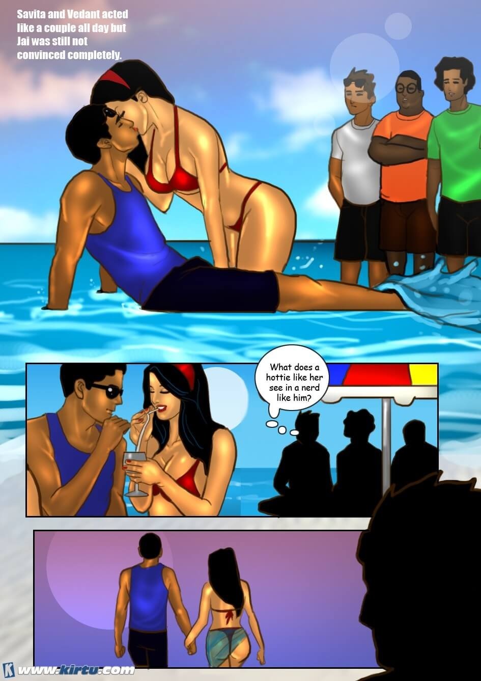 Savita Bhabhi [Kirtu] 33 . Savita Bhabhi - Sexy Summer Beach - Chapter 33 [Kirtu] – page 10