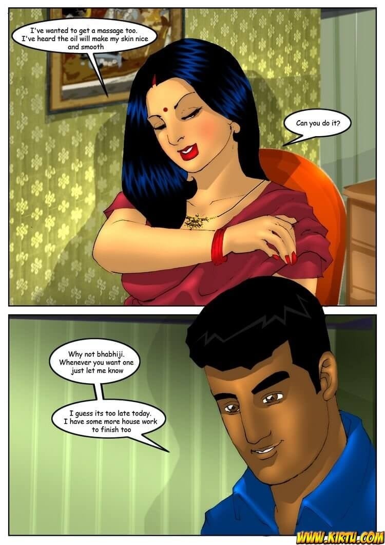 Savita Bhabhi [Kirtu] 5 . Savita Bhabhi - Manoj Ki Maalish - Chapter 5 [Kirtu] – page 10
