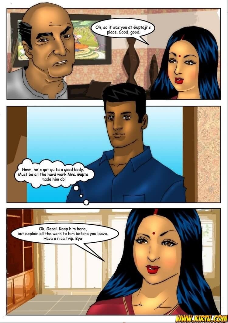 Savita Bhabhi [Kirtu] 5 . Savita Bhabhi - Manoj Ki Maalish - Chapter 5 [Kirtu] – page 4